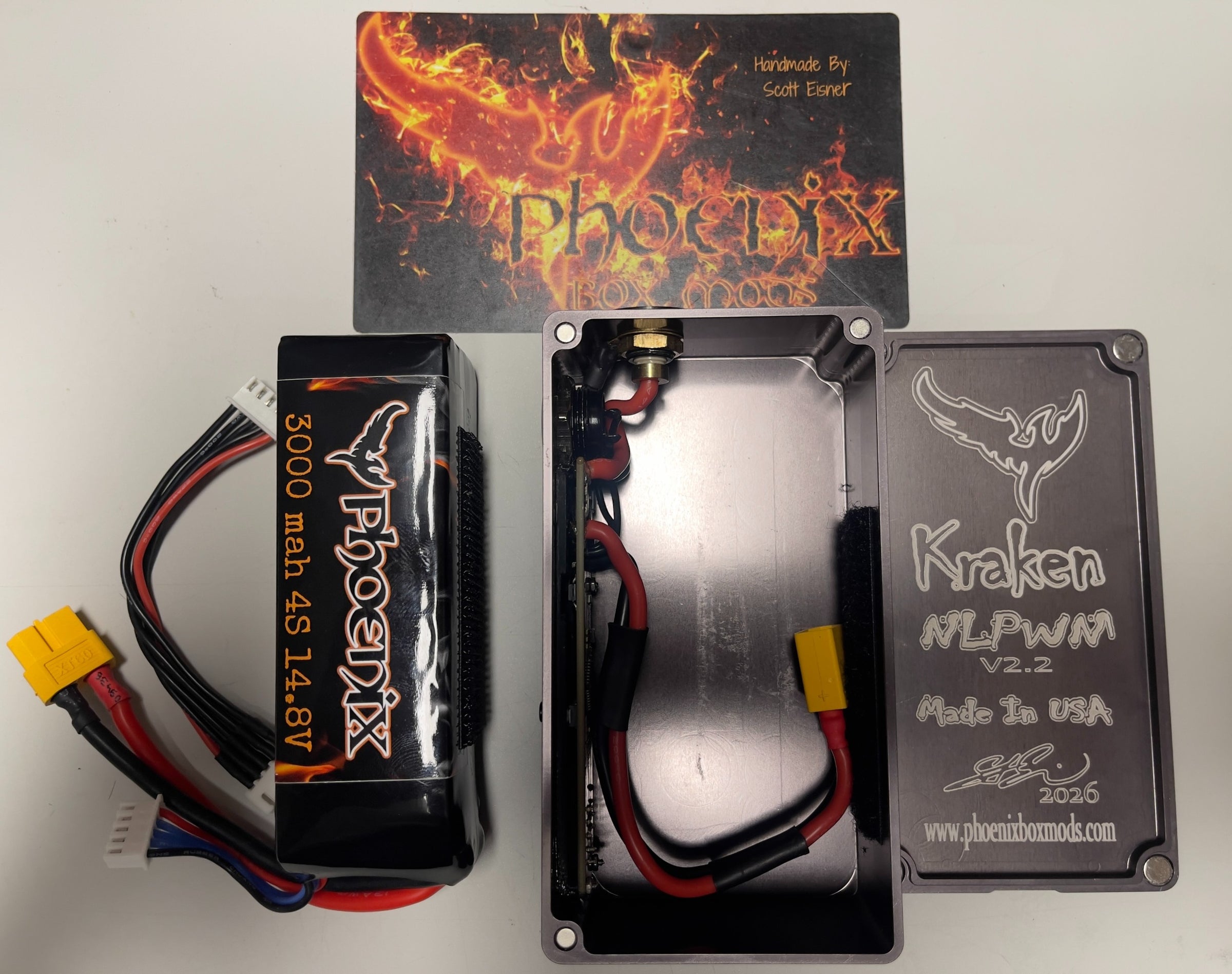 Kraken NLPWM 4s email me - i have 2 other nlpwm black kraken to be