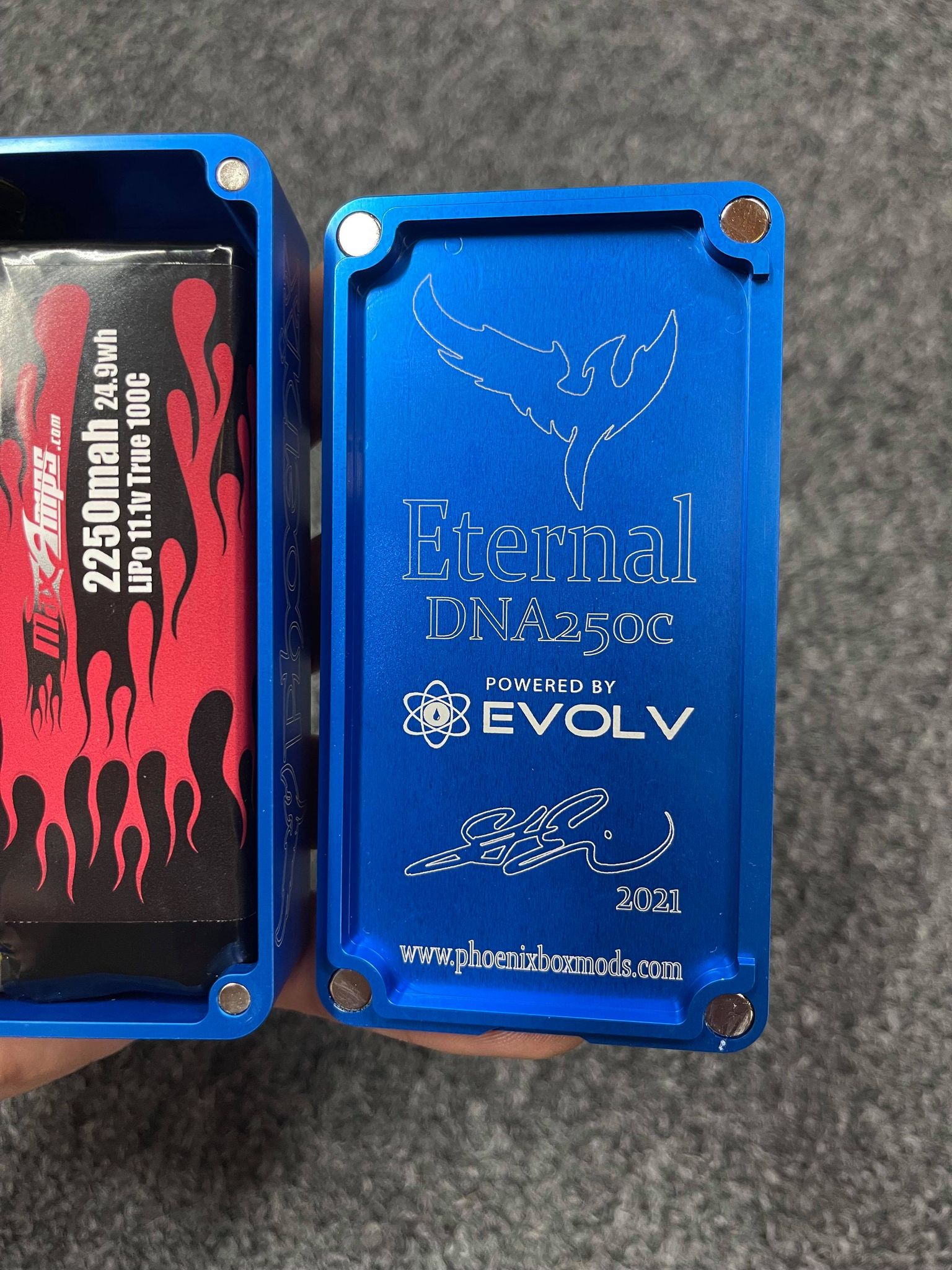 easy box mod Eternal DNA250c Lipo Mod