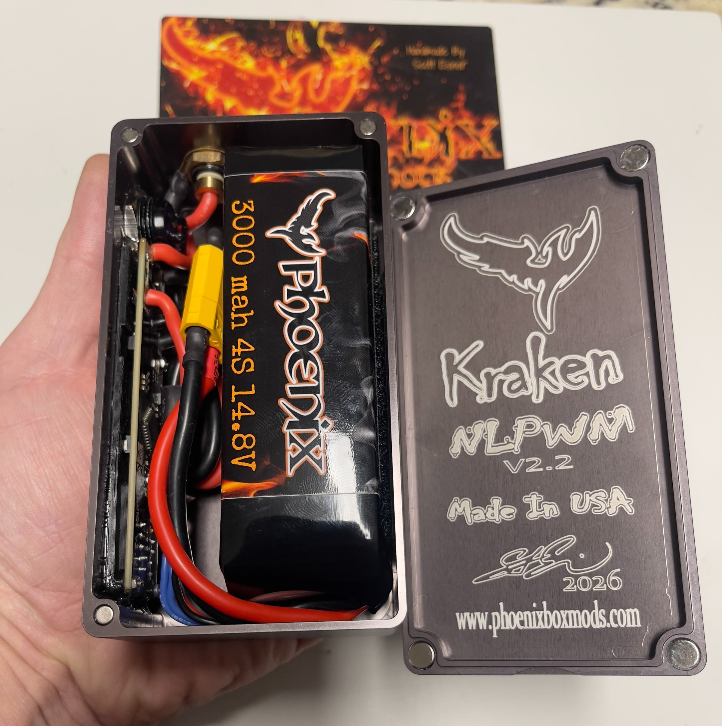 Kraken NLPWM 4s email me - i have 2 other nlpwm black kraken to be